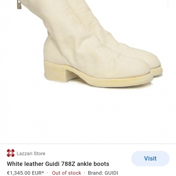 GUIDI 788Z Handmade 100%HORSE LEATHER Boot 38 Superior Horse Leather boot - Picture 14 of 16